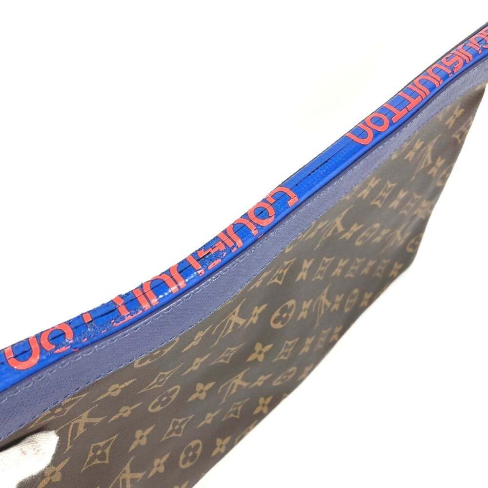 LOUIS VUITTON Brown Monogram Canvas Pochette Pouch - Picture 3 of 13